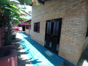Tahoma Chale Rustico Azul Prumirim Paraiso